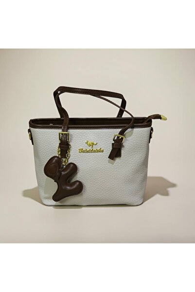 Desire 8614-Bainidaishu PU Leather Handbag White Color