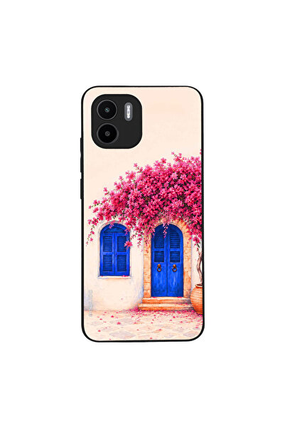 Sonique Θήκη Greek Island Muse Series για Xiaomi Redmi A1 / Redmi A2 Ροζ Μπου...