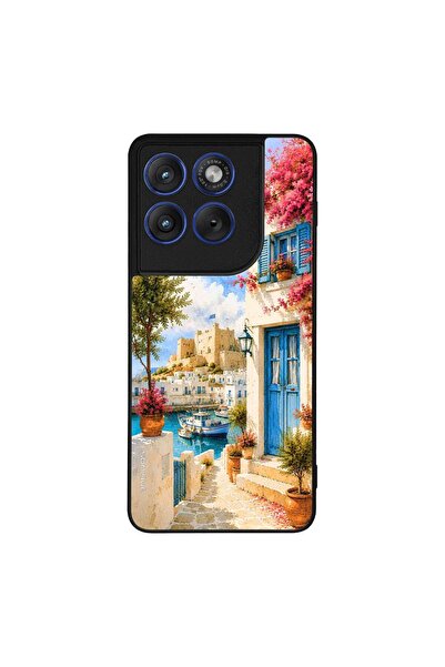 Sonique Θήκη Greek Island Muse Series για Motorola Edge 70 5G Ροδίτικο Λιμάνι