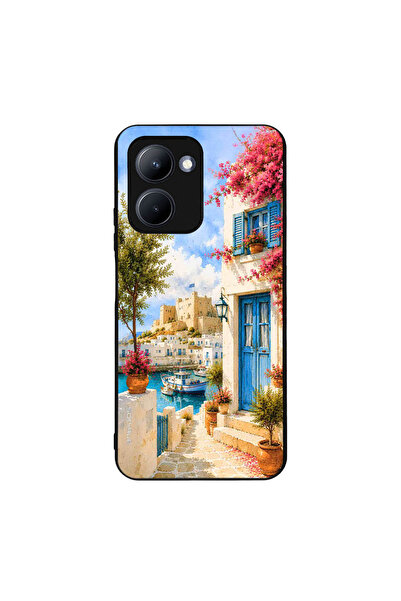 Sonique Θήκη Greek Island Muse Series για Realme C33 Ροδίτικο Λιμάνι