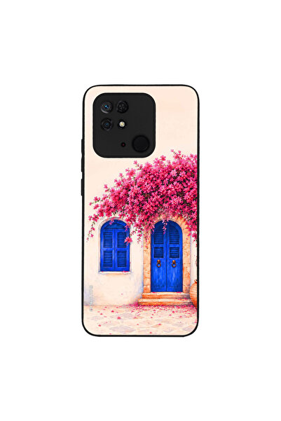 Sonique Θήκη Greek Island Muse Series για Xiaomi Redmi 10C Ροζ Μπουκαμβίλια