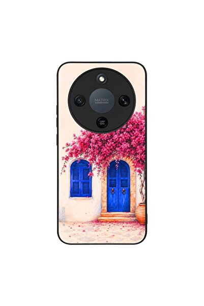 Sonique Θήκη Greek Island Muse Series για Honor Magic8 Lite 5G Ροζ Μπουκαμβίλια