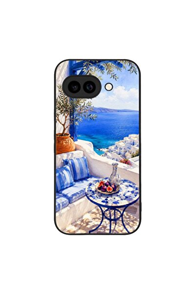 Sonique Θήκη Greek Island Muse Series για Google Pixel 9a 5G Θέα του Αιγαίου