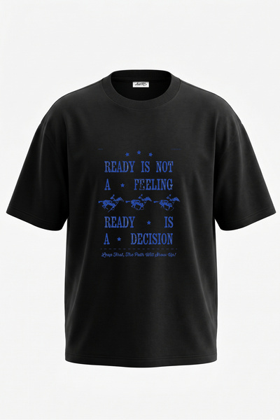 Anetos Tricou oversize negru din bumbac cu imprimeu pe spate, design curse de...