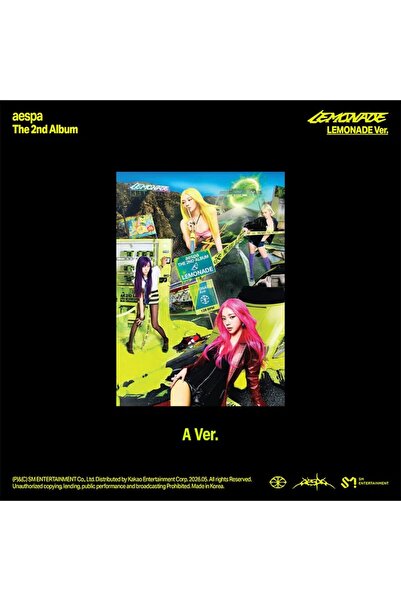 Kpop Dünyasi aespa – The 2nd Album [LEMONADE] (LEMONADE Ver.) - A Ver.