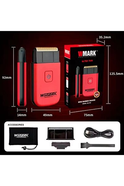 Wmark ماكينة حلاقة NG-7901 ميني | محرك 8800RPM وتصميم ألترا ثين