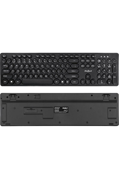 Rebel WS400 Ασύρματο Σετ Πληκτρολογίου & Ποντικιού Αγγλικό US Γκρι