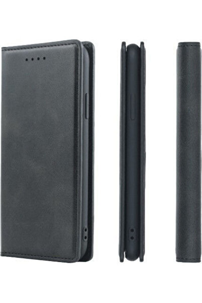 OEM Θήκη Book από Συνθετικό Δέρμα Μαύρο (iPhone 11 Pro)