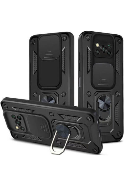 Other Πλαστικό Μαύρο Πίσω Κάλυμμα Bodycell Armor (Poco X3 NFC / X3 Pro) Κωδικ...