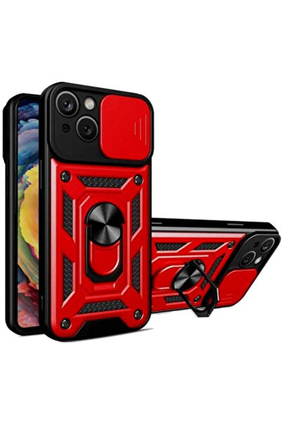 Other Bodycell Συρόμενο Πίσω Κάλυμμα Μεταλλικό Κόκκινο (iPhone 15 Plus) Κωδικ...