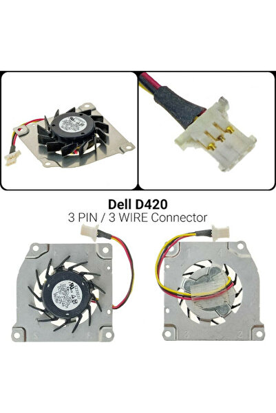 Dell Ανταλλακτικός ανεμιστήρας φορητού υπολογιστή για D420