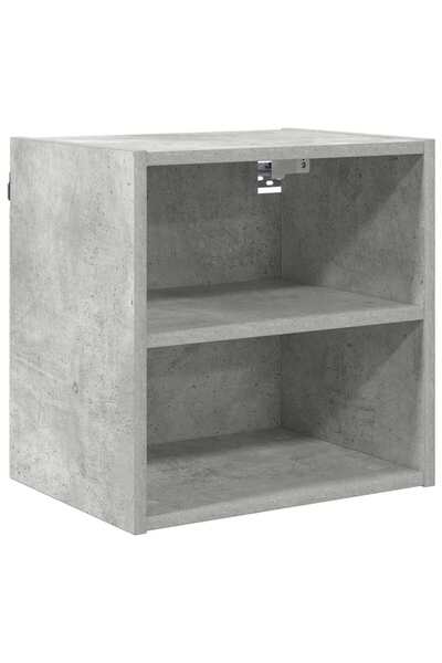 vidaxl Dulap suspendat Gri din beton 40 x 29,5 x 40 cm Lemn compozit
