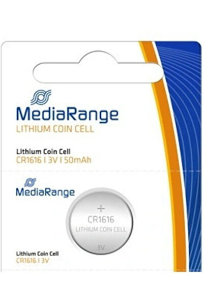MediaRange Μπαταρία κουμπί λιθίου CR1616 3V 5 τεμάχια