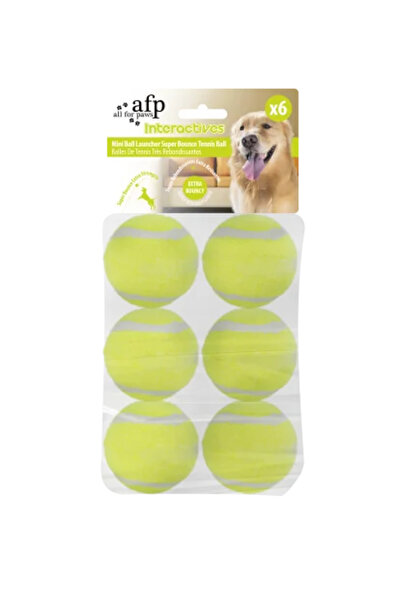 Afp All for Paws 6 mingi de tenis de rezervă pentru lansatorul de mingi AFP3196