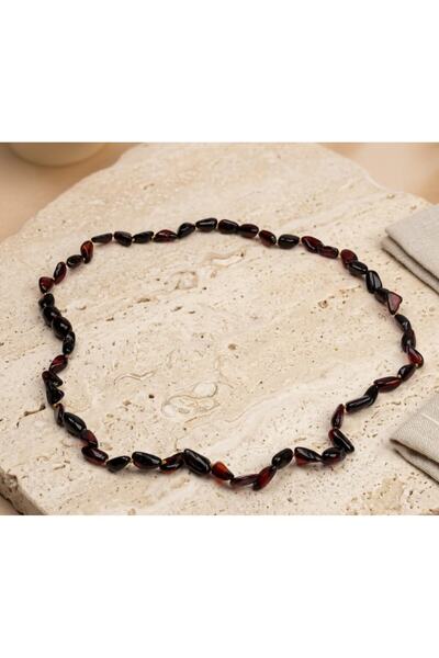 BlackCraft Dark Amber Drop Amber Adult Necklace
