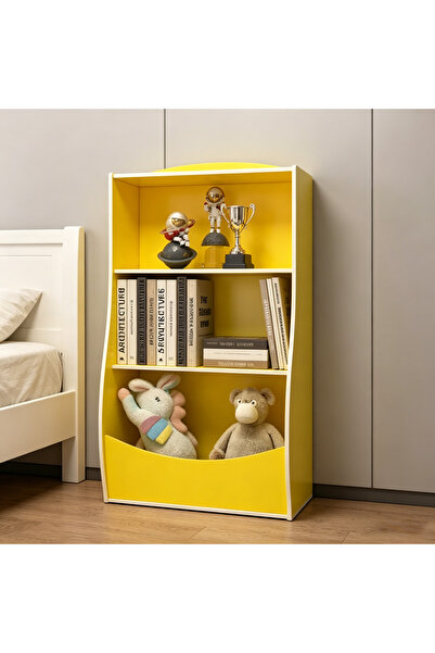 Topone1Topone1 3-tier bookshelf, floor-standing bookshelf, shelving unit, sto...