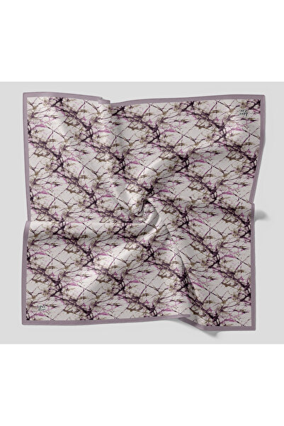 Levidor Crystal Scarf Marble Pattern Pink