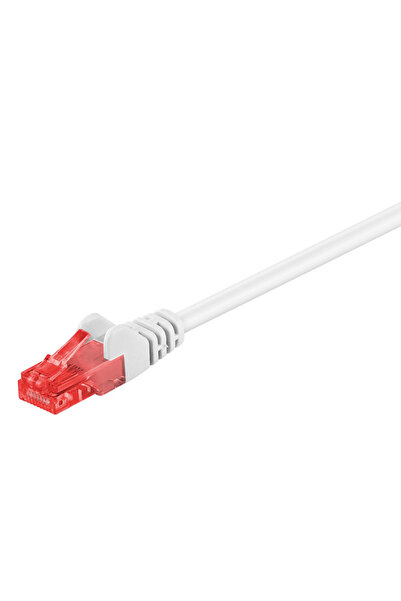 goobay καλώδιο δικτύου 68635, CAT 6 U/UTP, CCA, 2m, λευκό