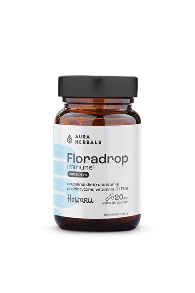 Aura Herbals Floradrop Immune Probiotyk - 20 Capsule