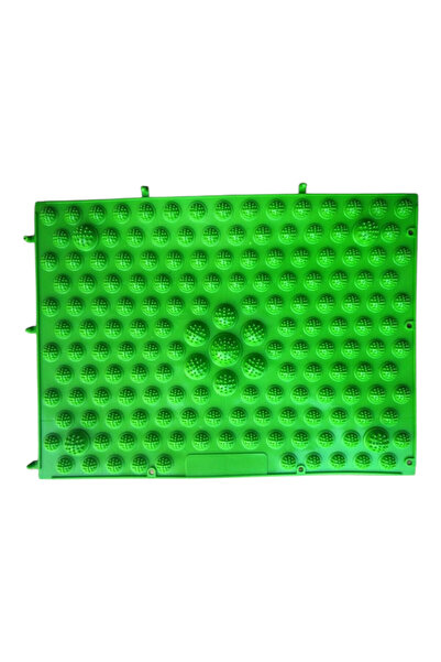 OEM Covor de masaj reflexologic pentru picioare, verde, 28x24cm