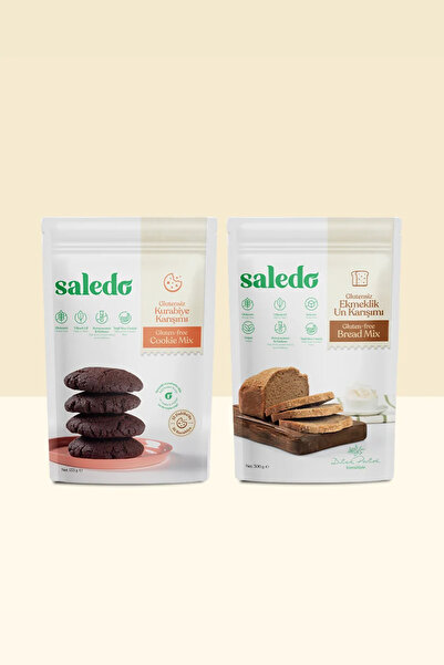 saledo Glutensiz Kurabiye Karışımı ve Ekmeklik Un Karışımı