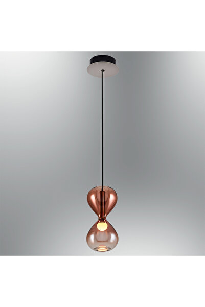 Özcan Aydınlatma 2857-1A-32 Timee Tekli Sarkıt Rose Gold