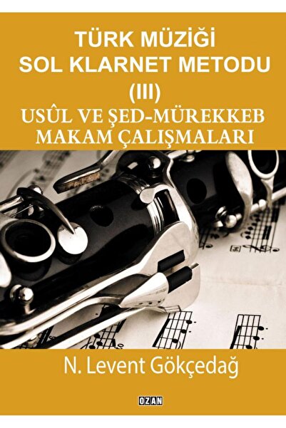 Ozan Yayıncılık Türk Müziği Sol Klarnet Metodu-3