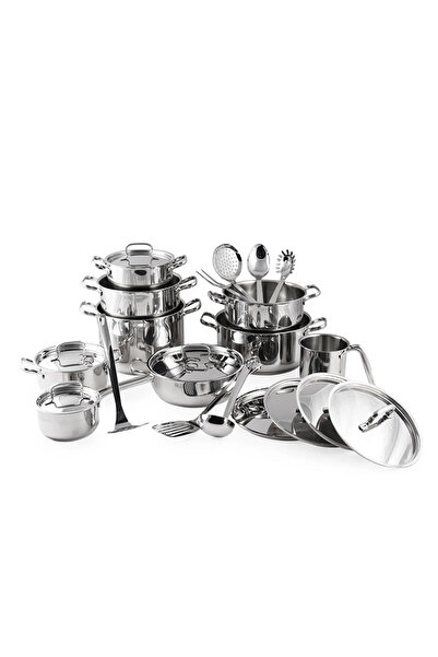 Lagostina Sfiziosa 24LÃ¼ Kitchen Set - Thick Base, Induction Compatible, Dish...