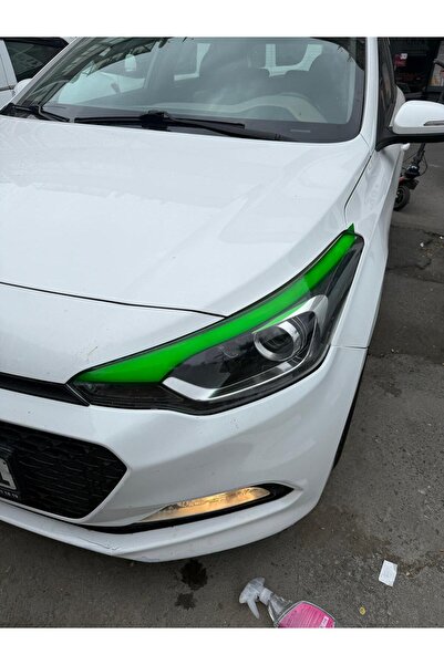ARKT STİCKER Hyundai İ20 2014-2020 Üst Gündüz Led Sticker Set Yeşil
