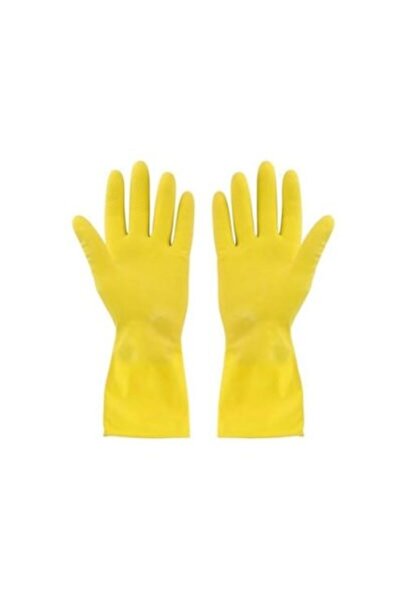 HOUSEHOLD GLOVES 5 perechi x Mănuși menaj cauciucate S