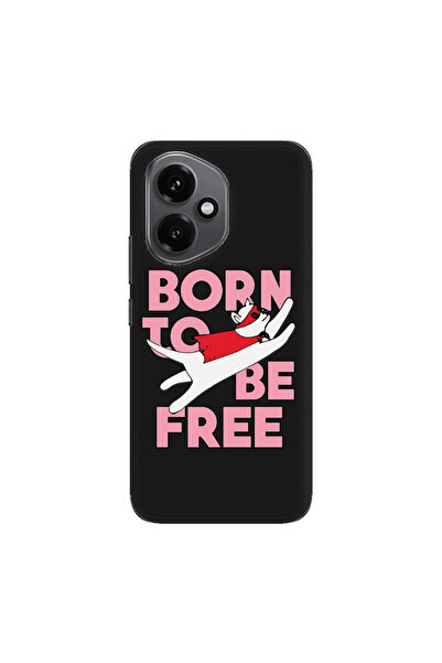 Other Honor Magic 400 Born Free Black Colored Silicone TPU Θήκη