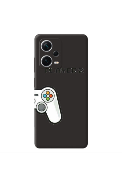 Other Xiaomi Poco X5 Player 2 Black Colored Silicone TPU Θήκη