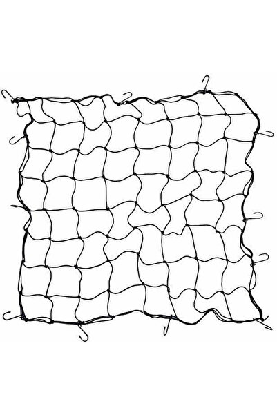 Compass Δίχτυ αποσκευών αυτοκινήτου 100 x 100 εκ. Μαύρο