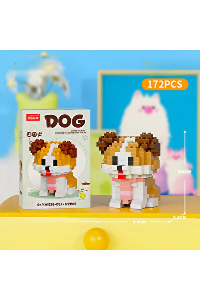 DEK BRICKS Premium Pet Serisi Beagle Köpek Yapı Blokları Mini Koleksiyon Figü...