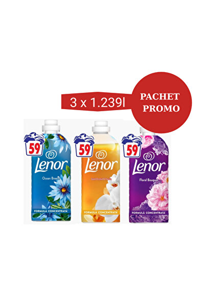 lenor Pachet 3x Balsam de rufe 1.239l