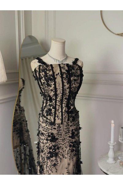 vanus fashion 7323-فستان سهره طويل