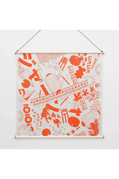 OEMS Furoshiki Hanging - Tokyo Manga