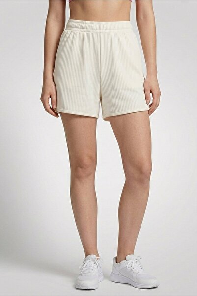 adidas Women Sportswear Fit Outdoor Shorts, White