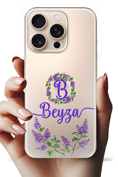 Noprin Apple iPhone 16 Pro Max Kılıf - İsimli Yazılı Kişiye Özel Kişileştirel...