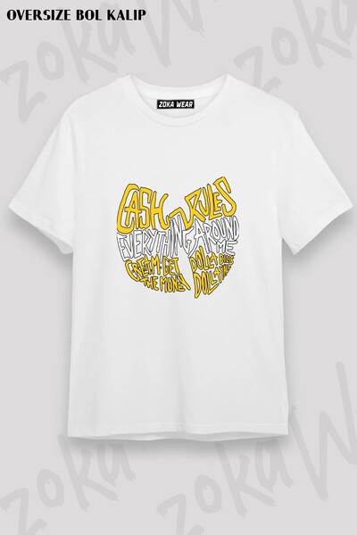 ZOKAWEAR Μπλουζάκι Unisex με Χαλαρή Εφαρμογή Wu Tang Clan v15 με Στάμπα