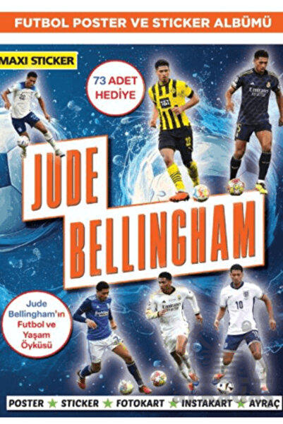 Maxi Yayıncılık Jude Bellingham Poster Ve Sticker Albümü 009