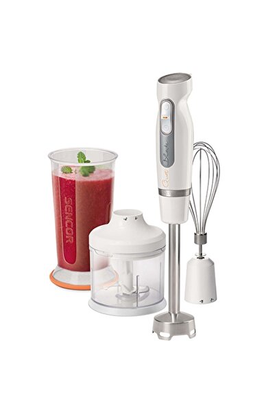 Sencor Blender de mână de 800W, 2 viteze, Turbo, Lame din titan, Funcție de z...