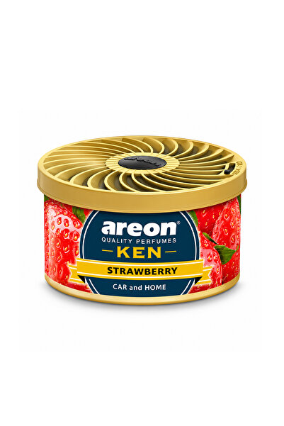 Areon Ken Strawberry Air Freshener for Car & Home Long Lasting Fragrance Styl...