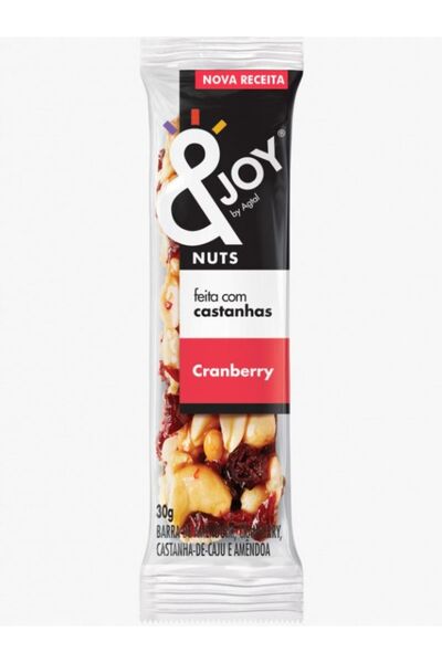 &joy Nuts Bar Cranberry 30Gm Engwey Nut Bar with Cranberry