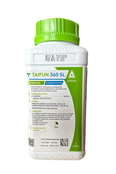 Adama , Erbicid total TAIFUN 360 SL 1L