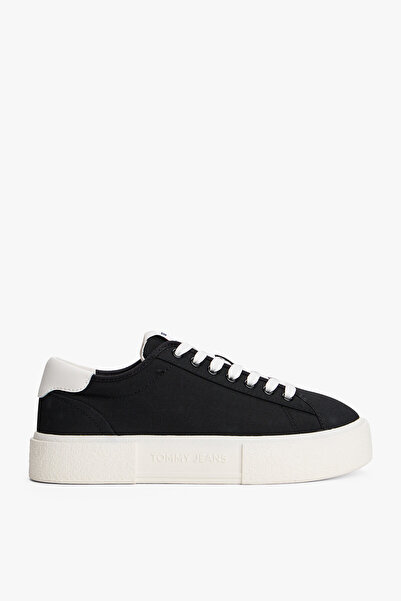 Tommy Jeans Kadın Flatform Canvas Ayakkabı EN0EN02792BDS