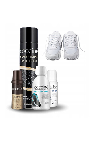 Coccine Set de curatare a incaltamintei, Coccine, Albitor 75 ml + Strong 400 ...