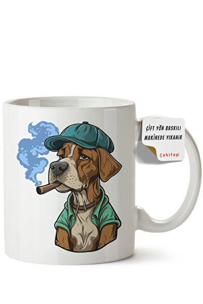 ET ERTAPASSAGE original creative designs Dog Design Printed Porcelain Mug (Do...