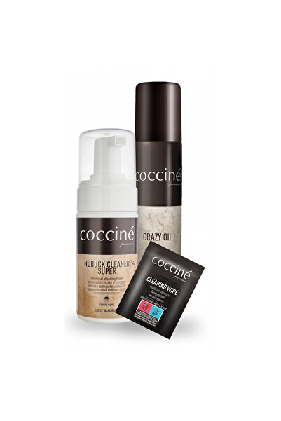 Coccine Set de ingrijire a incaltamintei, Coccine, Spuma de curatare 100 ml, ...
