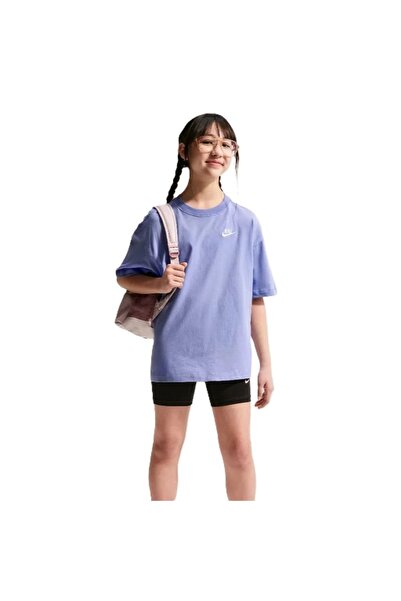 Nike Tricou K NSW TEE OS EMB FUTURA LBR Unisex Copii